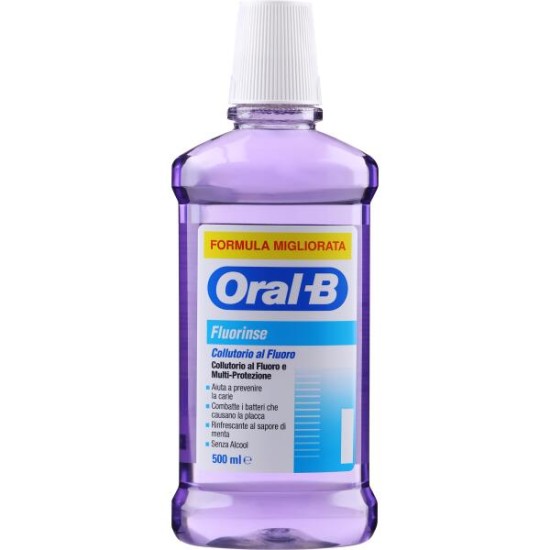 ORAL-B ΣΤΟΜΑΤΙΚΟ ΔΙΑΛΥΜΑ FLUORINSE 500ML