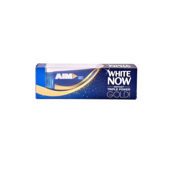 AIM ΟΔΟΝΤΟΚΡΕΜΑ 50ML WHITE NOW GOLD