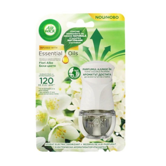 AIR WICK ΣΥΣΚΕΥΗ ΜΙΚΡΗ + 19ml JASMINE BLOOM & FREESIA