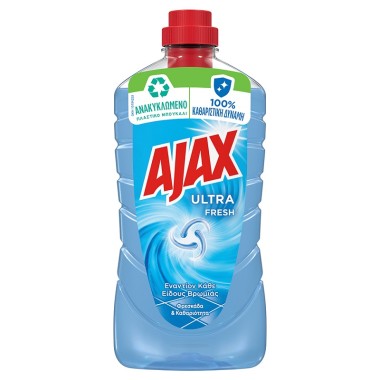 AJAX ΥΓΡΟ ΚΑΘΑΡΙΣΤΙΚΟ 1lt ULTRA FRESH (ΓΑΛΑΖΙΟ)