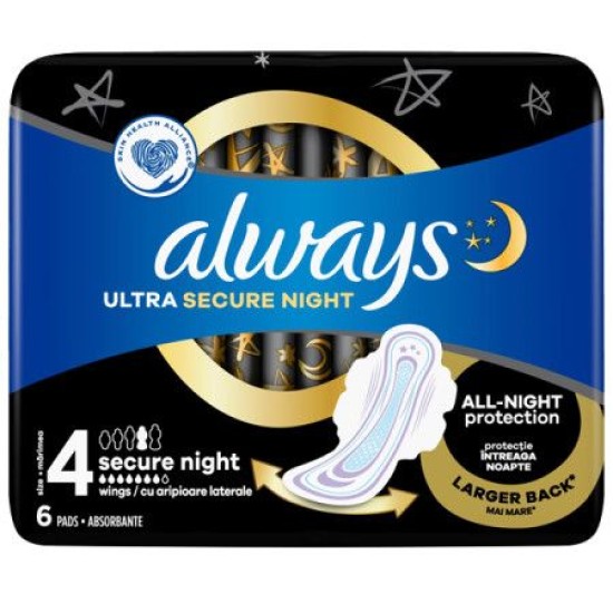 ALWAYS ΣΕΡΒΙΕΤΑ ULTRA SECURE NIGHT 6TEM