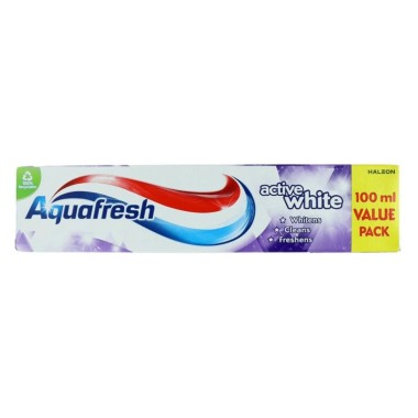 AQUAFRESH 100ml ΟΔΟΝΤΟΚΡΕΜΑ ACTIVE WHITE