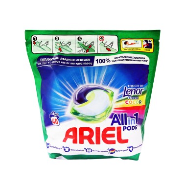 ARIEL PODS 40 ALL IN ONE LENOR COLOUR