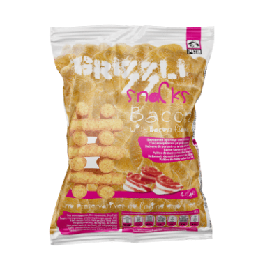 GRIZZLI ΣΝΑΚ ΚΑΛΑΜΠΟΚΙΟΥ ΜΕ ΓΕΥΣΗ ΜΠΕΙΚΟΝ 40gr