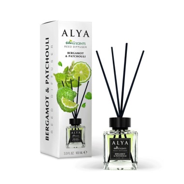 ALYA NATURE'S SCENTS ΑΡΩΜΑΤΙΚΟ ΧΩΡΟΥ ΜΕ ΣΤΙΚ 100ML BERGAMOT&PATCHOULI