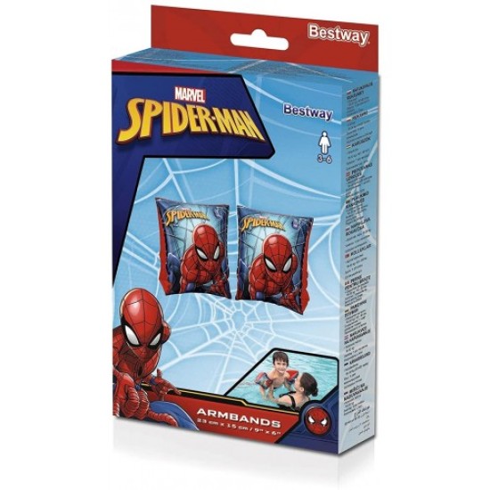 BESTWAY ΜΠΡΑΤΣΑΚΙΑ 3-6ΧΡOΝΩΝ SPIDERMAN (23X15CM)
