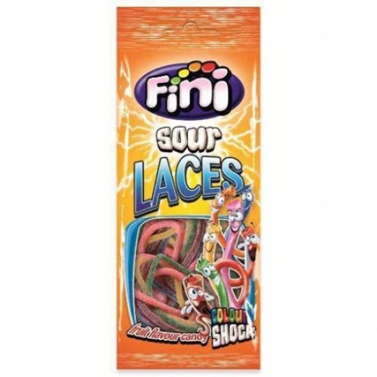 FINI ΖΑΧΑΡΩΤΑ SOUR LACES  85GR ΕΛ