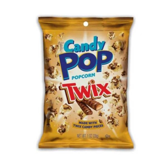 CANDY POPCORN 28GR TWIX