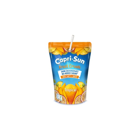 CAPRI-SUN ΧΥΜΟΙ 200ml x 10ΤΕΜ FRUIT CRUSH TROPICAL