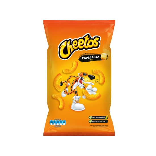 CHEETOS ΓΑΡΙΔΑΚΙΑ ΜΕ ΤΥΡΙ 90GR