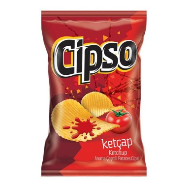CIPSO CHIPS ΓΕΥΣΗ KETCHUP 100GR