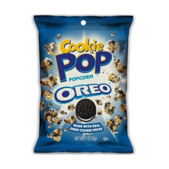 CANDY POPCORN 28GR OREO