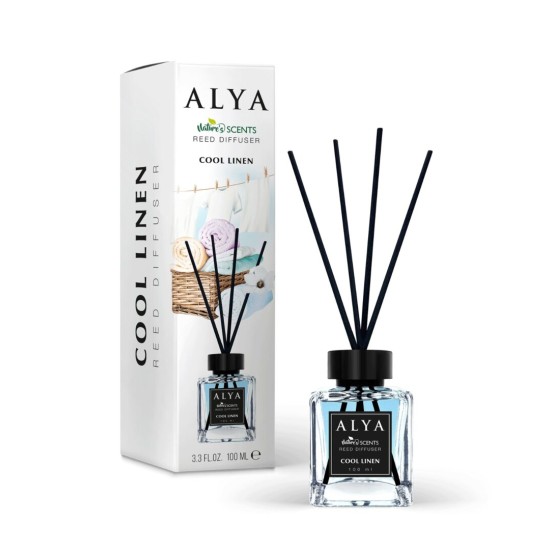 ALYA NATURE'S SCENTS ΑΡΩΜΑΤΙΚΟ ΧΩΡΟΥ ΜΕ ΣΤΙΚ 100ML COOL LINEN