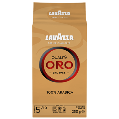 LAVAZZA ΚΑΦΕΣ 250GR QUALITA ORO 100% ARABICA (5/10 INTENSITY)