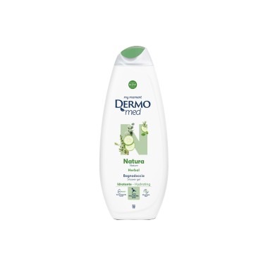 DERMOMED SHOWER GEL 650ml NATURA HERBAL