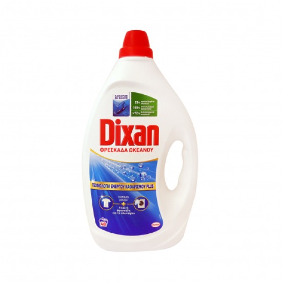 DIXAN ΥΓΡΟ ΠΛΥΝΤΗΡΙΟΥ 48μεζ. ΦΡΕΣΚΑΔΑ ΩΚΕΑΝΟΥ 2160ML