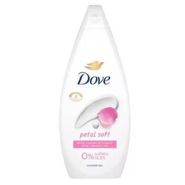 DOVE ΑΦΡΟΛΟΥΤΡΟ 720ml PETAL SOFT 0% SULFATE