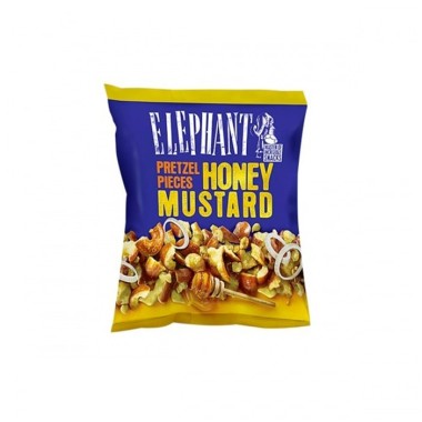 ELEPHANT BAKES PRETZELS PIECES HONEY & MUSTARD 75gr