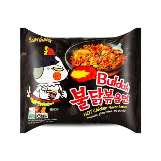 SAMYANG BULDAK RAMEN NOODLES ΜΕ ΓΕΥΣΗ ΚΑΥΤΕΡΟ ΚΟΤΟΠΟΥΛΟ 130gr