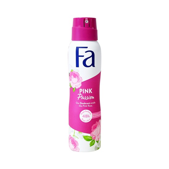 FA BODY SPRAY WOMEN 150ml PINK PASSION 48H