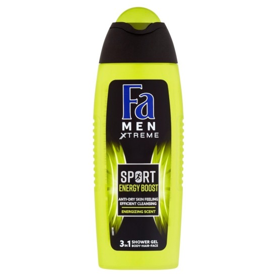 FA SHOWER GEL 250ML SPORTY ENERGY BOOST