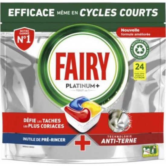 FAIRY TABS 24 PLATINUM+ LEMON