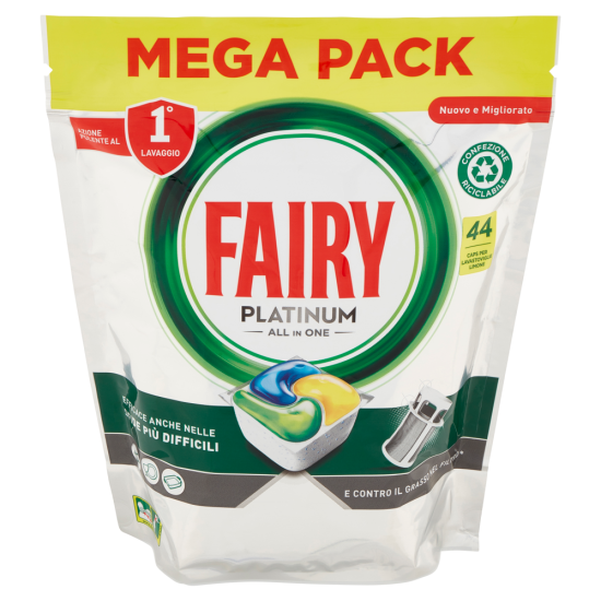 FAIRY TABS 44 PLATINUM LEMON