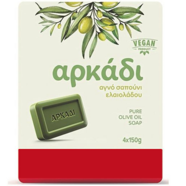 ΑΡΚΑΔΙ ΑΓΝΟ ΣΑΠΟΥΝΙ ΕΛΑΙΟΛΑΔΟΥ 4Χ150GR