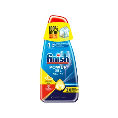 FINISH GEL ALL IN 1 30ΜΕΖ 600ml ΛΕΜΟΝΙ