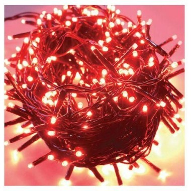 LUCI LED ΧΡΙΣΤΟΥΓΕΝΝΙΑΤΙΚΑ ΛΑΜΠΑΚΙΑ LED 140ΤΕΜ (9ΜΕΤΡΑ) ΚΟΚΚΙΝΑ