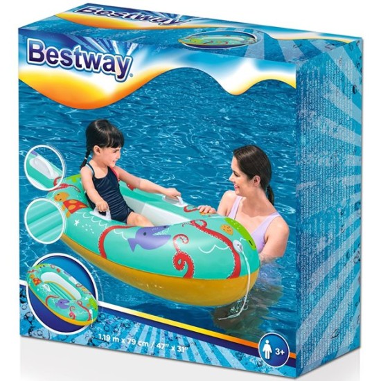 BESTWAY ΦΟΥΣΚΩΤΗ ΒΑΡΚΑ TROPICAL CREW 3+ ΧΡΟΝΩΝ