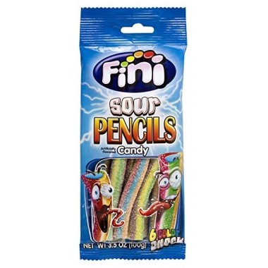 FINI ΖΑΧΑΡΩΤΑ SOUR PENCILS 90GR ΕΛ