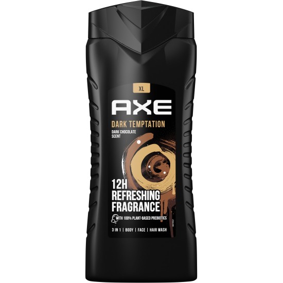 AXE SHOWER GEL 400ML DARK TEMPTATION