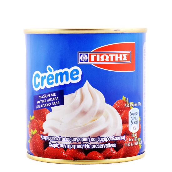 ΓΙΩΤΗΣ CREME ΓΙΑ ΠΑΡΑΣΚΕΥΗ ΣΑΝΤΙΓΥΣ ΚΟΝΣΕΡΒΑ 250gr