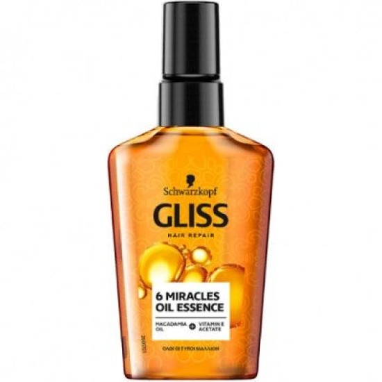 GLISS ΛΑΔΙ 6 MIRACLES OIL ESSENCE 6 ΣΕ 1 75ml