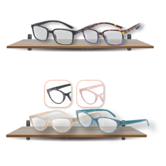 COVER HOME HEALTHY ΓΥΑΛΙΑ ΠΡΕΣΒΥΩΠΙΑΣ +2.5 ΔΙΑΦΟΡΑ ΣΧΕΔΙΑ / ΧΡΩΜΑΤΑ