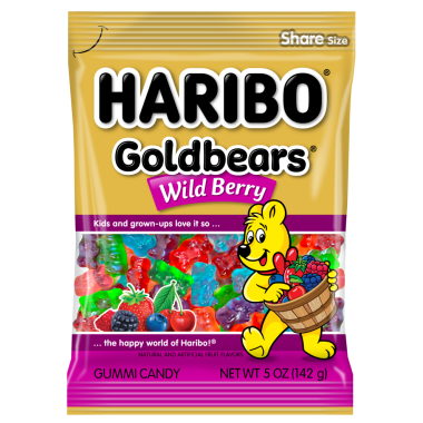 HARIBO ZAXΑΡΩΤΑ 80GR SOUR WILD BERRY ΑΡΚΟΥΔΑΚΙΑ