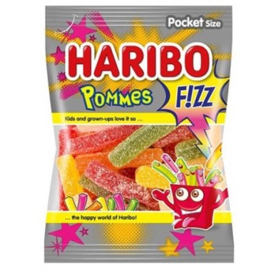 HARIBO ZAXΑΡΩΤΑ 80GR POMMES FIZZ
