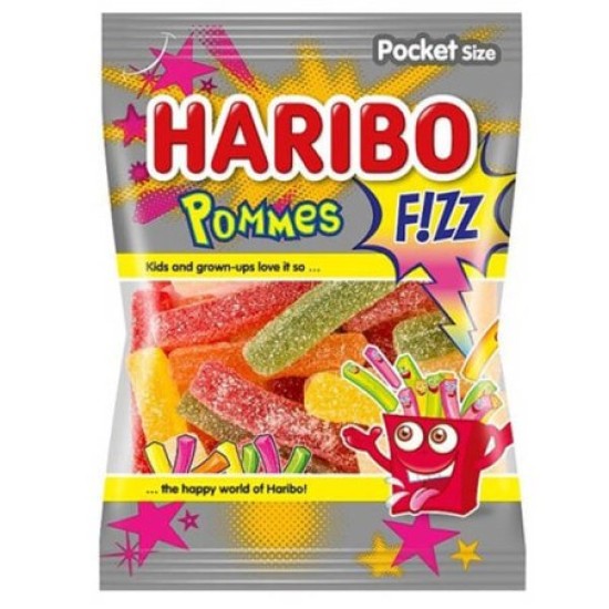 HARIBO ZAXΑΡΩΤΑ 80GR POMMES FIZZ