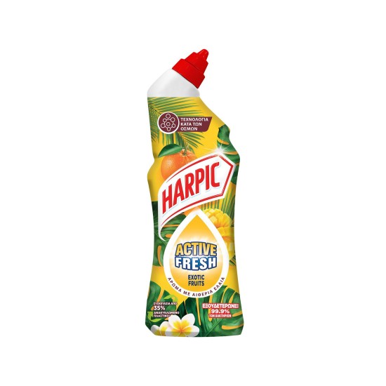 HARPIC ΥΓΡΟ ΤΟΥΑΛΕΤΑΣ 750ml ACTIVE FRESH EXOTIC FRUIT