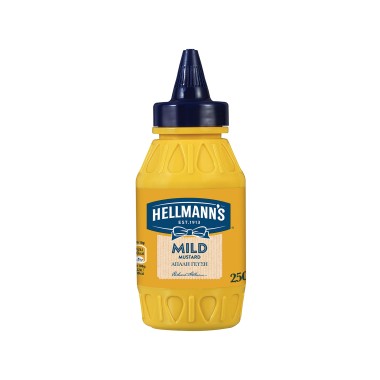 HELLMANN'S ΜΟΥΣΤΑΡΔΑ MILD 250GR ΠΛΑΣΤΙΚΗ ΣΥΣΚΕΥΑΣΙΑ