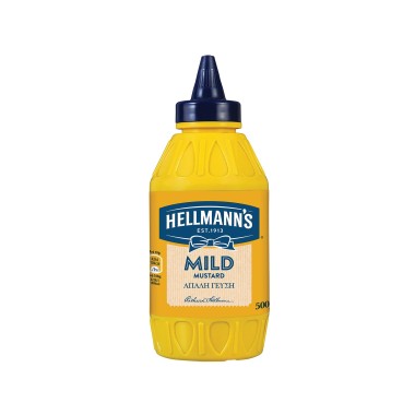 HELLMANN'S ΜΟΥΣΤΑΡΔΑ MILD 500GR ΠΛΑΣΤΙΚΗ ΣΥΣΚΕΥΑΣΙΑ