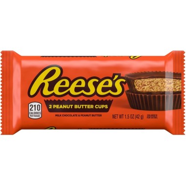 REESE'S ΚΥΠΕΛΟ ΣΟΚΟΛΑΤΑΣ ΓΑΛΑΚΤΟΣ ΜΕ ΓΕΜΙΣΗ ΦΥΣΤΙΚΟΒΟΥΤΗΡΟ 2TEM 42gr