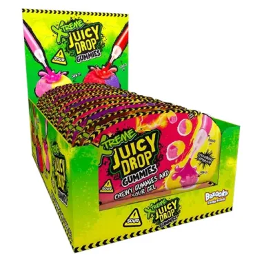 JUICY DROP X-TREME GUMMIES 57gr 12ΤΕΜ JUICY DROP X-TREME GUMMIES 57gr 12ΤΕΜ