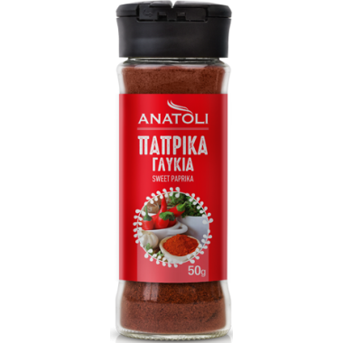 ΑΝΑΤΟΛΗ ΓΥΑΛΙΝΟΣ ΔΟΣΟΜΕΤΡΗΤΗΣ ΠΑΠΡΙΚΑ ΓΛΥΚΙΑ 50GR