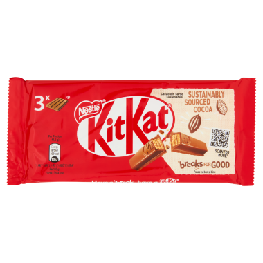 KIT KAT ΣΟΚΟΛΑΤΑ 3X41.5gr