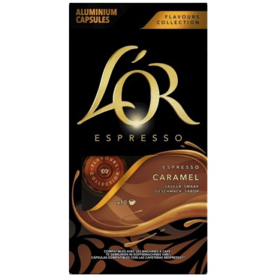 LOR 10 ΚΑΨΟΥΛΕΣ ΚΑΦΕ 52GR CARAMEL ESPRESSO