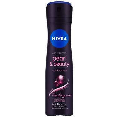 NIVEA BODY SPRAY WOMEN 150ml PEARL&BEAUTY