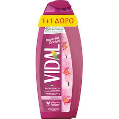 VIDAL ΑΦΡΟΛΟΥΤΡΟ 2X750ml IMPERIAL ORCHID