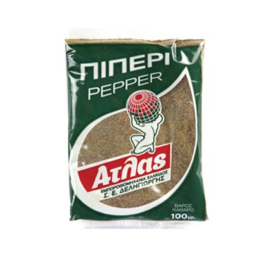 ΑΤΛΑΣ ΠΙΠΕΡΙ ΜΑΥΡΟ ΤΡΙΜΜΕΝΟ 100gr